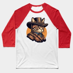 The Cat Cowboy Baseball T-Shirt